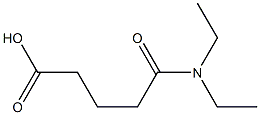 5-(diethylamino)-5-oxopentanoic acid Structure