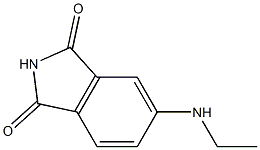 5-(ethylamino)-2,3-dihydro-1H-isoindole-1,3-dione Struktur