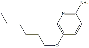 5-(hexyloxy)pyridin-2-amine 结构式