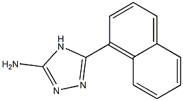 5-(naphthalen-1-yl)-4H-1,2,4-triazol-3-amine Structure