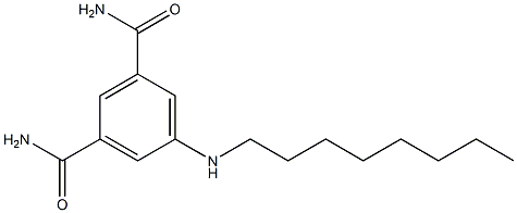 5-(octylamino)benzene-1,3-dicarboxamide Structure