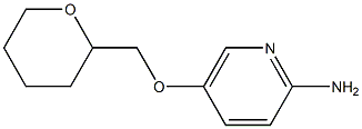 5-(oxan-2-ylmethoxy)pyridin-2-amine Struktur