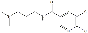 5,6-dichloro-N-[3-(dimethylamino)propyl]pyridine-3-carboxamide