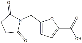 5-[(2,5-dioxopyrrolidin-1-yl)methyl]-2-furoic acid|