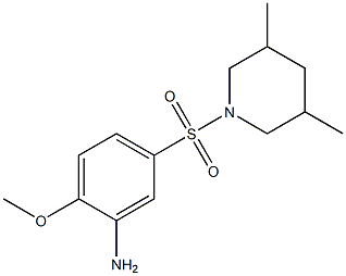 5-[(3,5-dimethylpiperidine-1-)sulfonyl]-2-methoxyaniline|