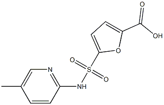 5-[(5-methylpyridin-2-yl)sulfamoyl]furan-2-carboxylic acid