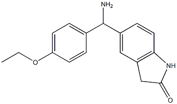 5-[amino(4-ethoxyphenyl)methyl]-2,3-dihydro-1H-indol-2-one|