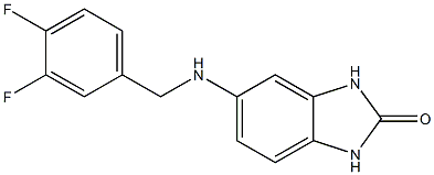  5-{[(3,4-difluorophenyl)methyl]amino}-2,3-dihydro-1H-1,3-benzodiazol-2-one