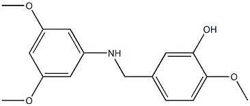 5-{[(3,5-dimethoxyphenyl)amino]methyl}-2-methoxyphenol|