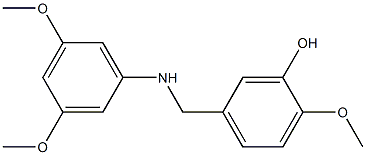  5-{[(3,5-dimethoxyphenyl)amino]methyl}-2-methoxyphenol