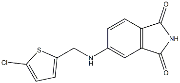 5-{[(5-chlorothiophen-2-yl)methyl]amino}-2,3-dihydro-1H-isoindole-1,3-dione