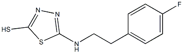 5-{[2-(4-fluorophenyl)ethyl]amino}-1,3,4-thiadiazole-2-thiol|