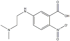  5-{[2-(dimethylamino)ethyl]amino}-2-nitrobenzoic acid