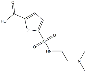 5-{[2-(dimethylamino)ethyl]sulfamoyl}furan-2-carboxylic acid