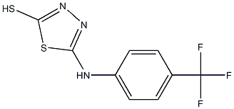  5-{[4-(trifluoromethyl)phenyl]amino}-1,3,4-thiadiazole-2-thiol
