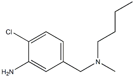 5-{[butyl(methyl)amino]methyl}-2-chloroaniline Structure