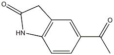 5-acetyl-2,3-dihydro-1H-indol-2-one Struktur