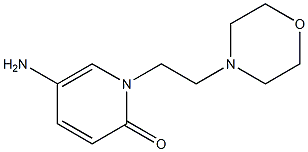 5-amino-1-[2-(morpholin-4-yl)ethyl]-1,2-dihydropyridin-2-one|