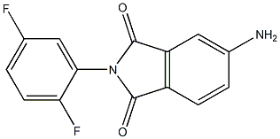 5-amino-2-(2,5-difluorophenyl)-2,3-dihydro-1H-isoindole-1,3-dione Structure