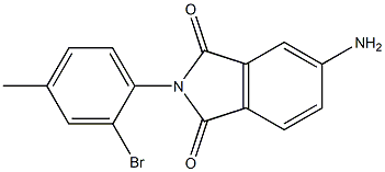 5-amino-2-(2-bromo-4-methylphenyl)-2,3-dihydro-1H-isoindole-1,3-dione