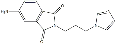 5-amino-2-[3-(1H-imidazol-1-yl)propyl]-2,3-dihydro-1H-isoindole-1,3-dione|