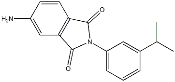 5-amino-2-[3-(propan-2-yl)phenyl]-2,3-dihydro-1H-isoindole-1,3-dione