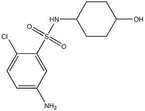 5-amino-2-chloro-N-(4-hydroxycyclohexyl)benzene-1-sulfonamide