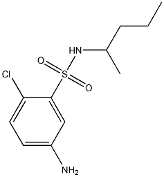 5-amino-2-chloro-N-(pentan-2-yl)benzene-1-sulfonamide