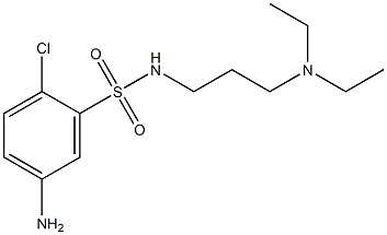  5-amino-2-chloro-N-[3-(diethylamino)propyl]benzene-1-sulfonamide