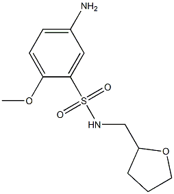 5-amino-2-methoxy-N-(oxolan-2-ylmethyl)benzene-1-sulfonamide