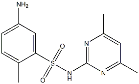 5-amino-N-(4,6-dimethylpyrimidin-2-yl)-2-methylbenzene-1-sulfonamide