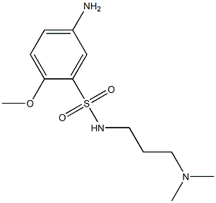 5-amino-N-[3-(dimethylamino)propyl]-2-methoxybenzene-1-sulfonamide