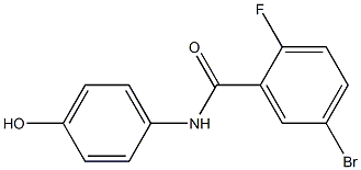 5-bromo-2-fluoro-N-(4-hydroxyphenyl)benzamide