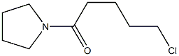 5-chloro-1-(pyrrolidin-1-yl)pentan-1-one Structure