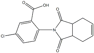 5-chloro-2-(1,3-dioxo-2,3,3a,4,7,7a-hexahydro-1H-isoindol-2-yl)benzoic acid|