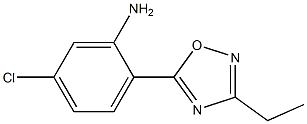 5-chloro-2-(3-ethyl-1,2,4-oxadiazol-5-yl)aniline