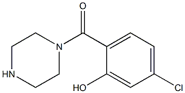 5-chloro-2-(piperazin-1-ylcarbonyl)phenol