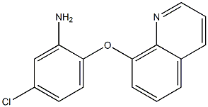 5-chloro-2-(quinolin-8-yloxy)aniline