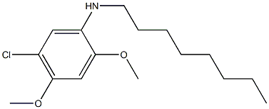 5-chloro-2,4-dimethoxy-N-octylaniline