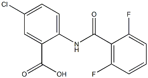 5-chloro-2-[(2,6-difluorobenzene)amido]benzoic acid