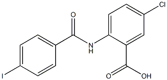 5-chloro-2-[(4-iodobenzene)amido]benzoic acid