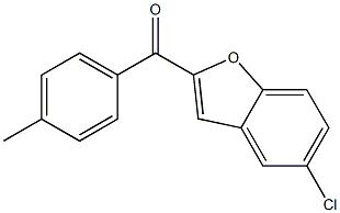 5-chloro-2-[(4-methylphenyl)carbonyl]-1-benzofuran