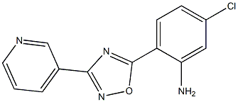 5-chloro-2-[3-(pyridin-3-yl)-1,2,4-oxadiazol-5-yl]aniline