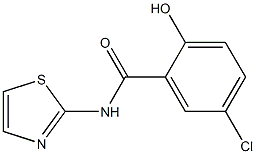 5-chloro-2-hydroxy-N-(1,3-thiazol-2-yl)benzamide|