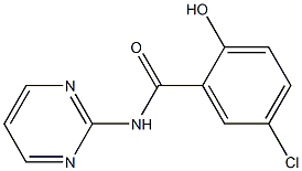 5-chloro-2-hydroxy-N-(pyrimidin-2-yl)benzamide|