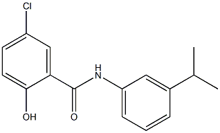 5-chloro-2-hydroxy-N-[3-(propan-2-yl)phenyl]benzamide