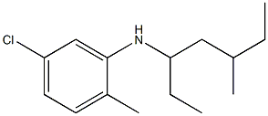 5-chloro-2-methyl-N-(5-methylheptan-3-yl)aniline