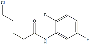 5-chloro-N-(2,5-difluorophenyl)pentanamide