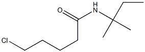 5-chloro-N-(2-methylbutan-2-yl)pentanamide Structure