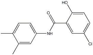 5-chloro-N-(3,4-dimethylphenyl)-2-hydroxybenzamide